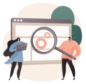 illustration maintenance site web