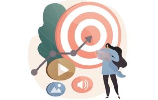 illustration referencement marketing reseaux sociaux