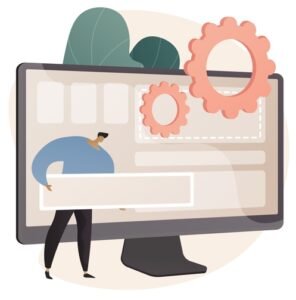 illustration refonte de site internet 